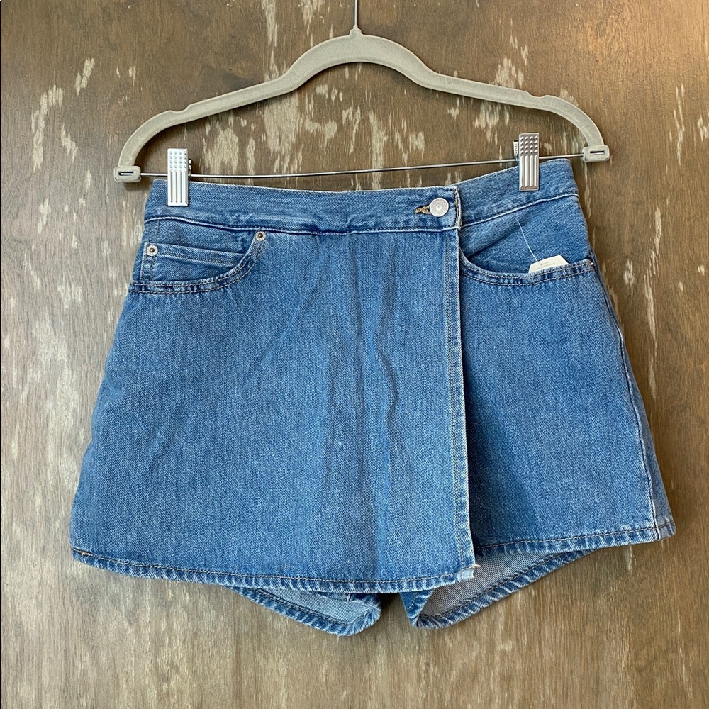 Blue Denim Skort